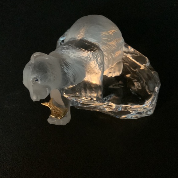 FM Igor Carl Faberge Crystal Bear-crystal cape. Franklin Mint - Picture 6 of 9